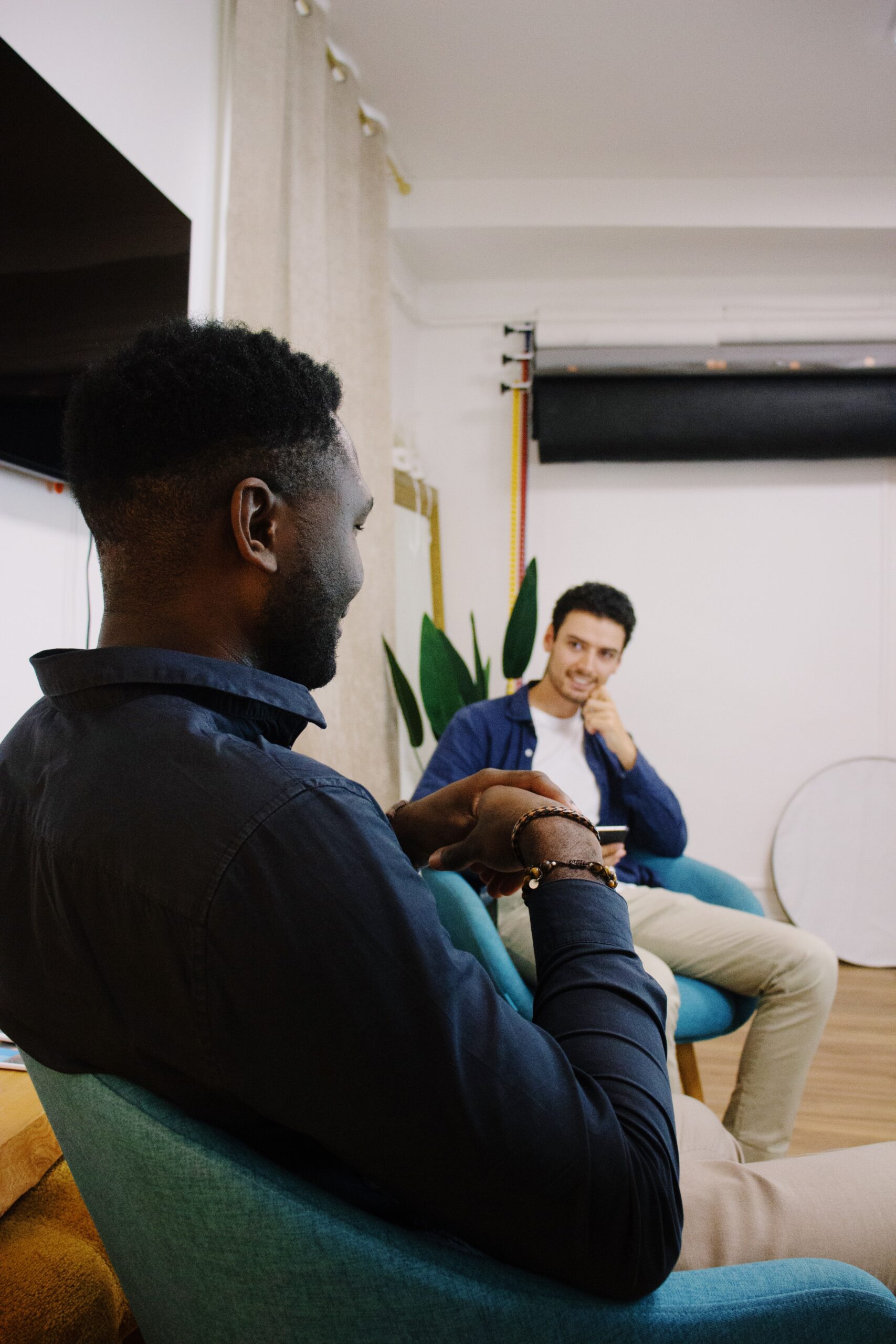 Échange et interview au sein de The View Studio