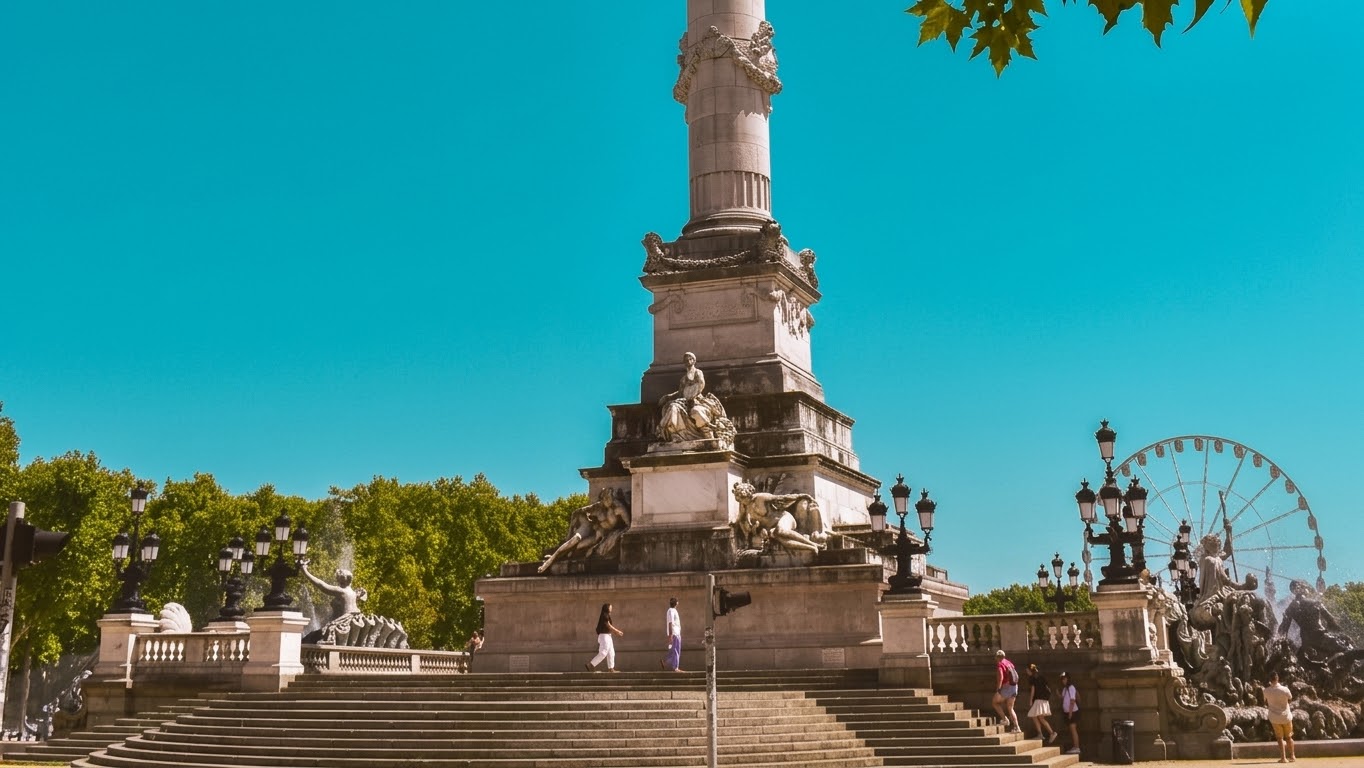 Monument aux Girondins à Bordeaux