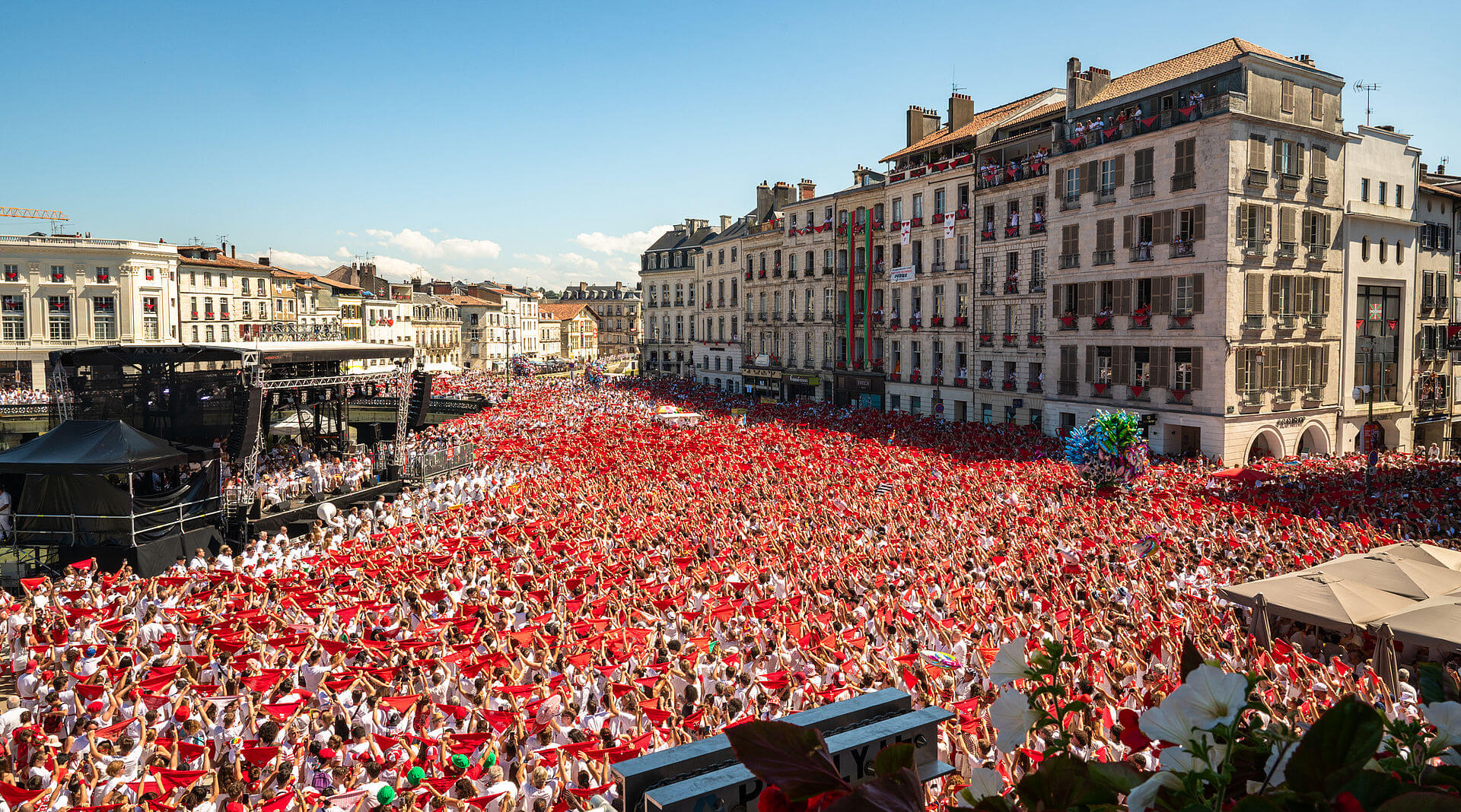 Ouverture des fêtes de Bayonne